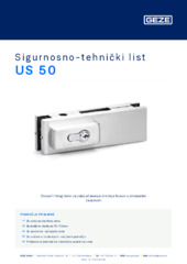 US 50 Sigurnosno-tehnički list HR