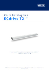 ECdrive T2  * Karta katalogowa PL