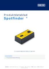 Spotfinder  * Produktdatablad NB