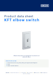 KFT elbow switch Product data sheet EN