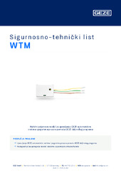 WTM Sigurnosno-tehnički list HR