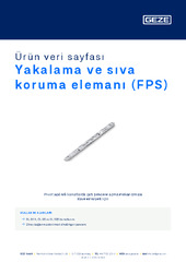 Yakalama ve sıva koruma elemanı (FPS) Ürün veri sayfası TR