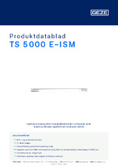 TS 5000 E-ISM Produktdatablad NB