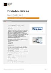Produktdeklaration (LEED, DGNB, EPD) DE (2152061)