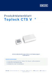 Toplock CTS V  * Produktdatenblatt DE