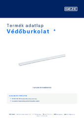 Védőburkolat  * Termék adatlap HU