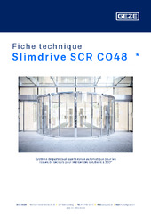 Slimdrive SCR CO48  * Fiche technique FR