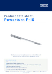 Powerturn F-IS Product data sheet EN