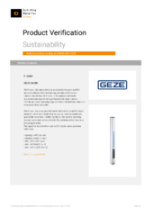 Product declaration (LEED, DGNB, EPD) EN (1805175)