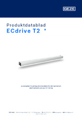 ECdrive T2  * Produktdatablad SV