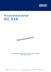 GC 338 Produktdatablad DA