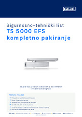 TS 5000 EFS kompletno pakiranje Sigurnosno-tehnički list HR