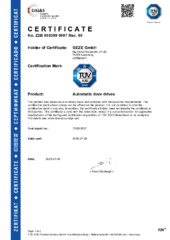 Type examination certificate EN (665853)