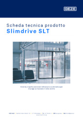 Slimdrive SLT Scheda tecnica prodotto IT