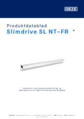 Slimdrive SL NT-FR  * Produktdatablad DA