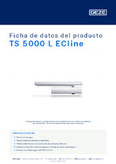TS 5000 L ECline Ficha de datos del producto ES