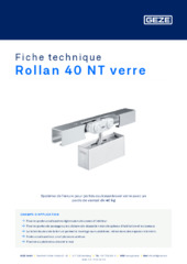 Rollan 40 NT verre Fiche technique FR