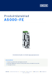 A5000-FE Produktdatablad NB