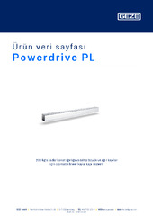Powerdrive PL Ürün veri sayfası TR