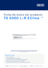TS 5000 L-R ECline  * Ficha de datos del producto ES