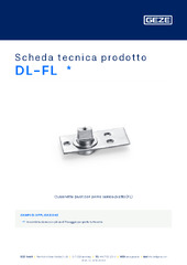 DL-FL  * Scheda tecnica prodotto IT