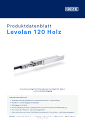 Levolan 120 Holz Produktdatenblatt DE