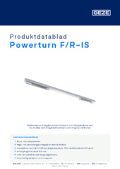 Powerturn F/R-IS Produktdatablad SV