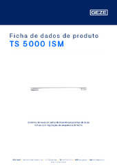 TS 5000 ISM Ficha de dados de produto PT