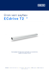 ECdrive T2  * Ürün veri sayfası TR