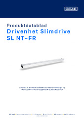 Drivenhet Slimdrive SL NT-FR Produktdatablad NB