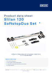 Slilan 120 SoftstopDuo Set  * Product data sheet EN