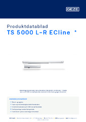 TS 5000 L-R ECline  * Produktdatablad DA