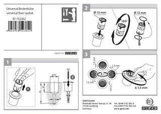 Installation instructions (53421)