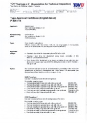 Type examination certificate EN (740463)