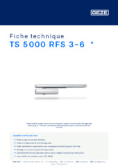 TS 5000 RFS 3-6  * Fiche technique FR