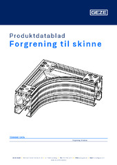 Forgrening til skinne Produktdatablad DA