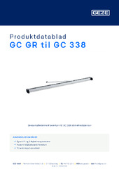 GC GR til GC 338 Produktdatablad DA