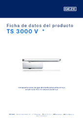 TS 3000 V  * Ficha de datos del producto ES