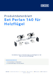 Set Perlan 140 für Holzflügel Produktdatenblatt DE