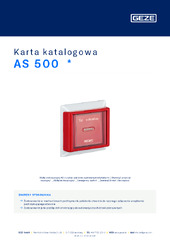 AS 500  * Karta katalogowa PL