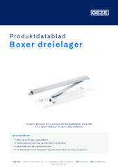 Boxer dreielager Produktdatablad NB