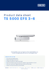 TS 5000 EFS 3-6 Product data sheet EN