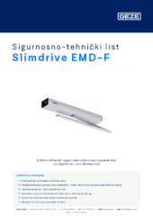 Slimdrive EMD-F Sigurnosno-tehnički list HR