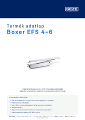 Boxer EFS 4-6 Termék adatlap HU