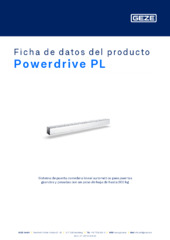 Powerdrive PL Ficha de datos del producto ES