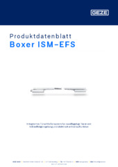 Boxer ISM-EFS Produktdatenblatt DE