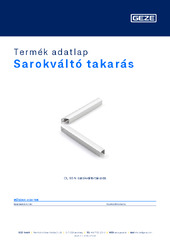 Sarokváltó takarás Termék adatlap HU