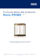 Revo.PRIME  * Ficha de datos del producto ES