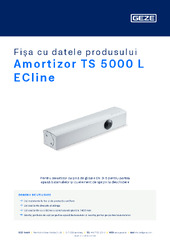 Amortizor TS 5000 L ECline Fișa cu datele produsului RO