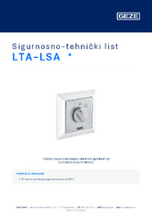 LTA-LSA  * Sigurnosno-tehnički list HR